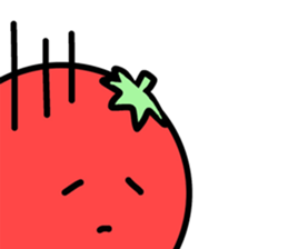 Picocyan work hard tomatoes sticker #8763416