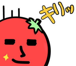 Picocyan work hard tomatoes sticker #8763417