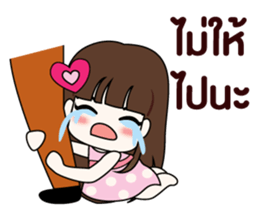 Girl in love. sticker #8763751