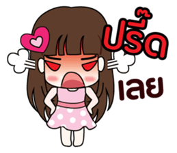 Girl in love. sticker #8763763