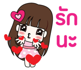 Girl in love. sticker #8763767