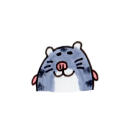 Heartwarming Djungarian hamster sticker #8764138