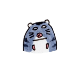 Heartwarming Djungarian hamster sticker #8764142