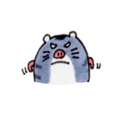 Heartwarming Djungarian hamster sticker #8764146