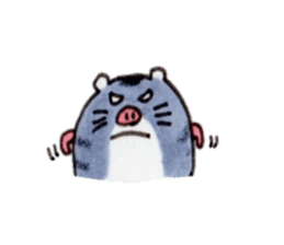 Heartwarming Djungarian hamster sticker #8764146