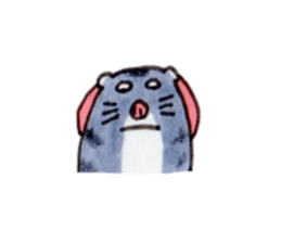 Heartwarming Djungarian hamster sticker #8764147