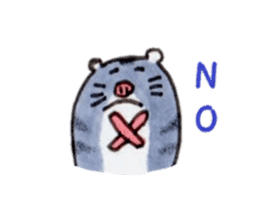 Heartwarming Djungarian hamster sticker #8764154