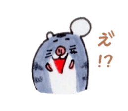 Heartwarming Djungarian hamster sticker #8764162