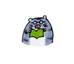 Heartwarming Djungarian hamster sticker #8764164