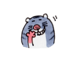 Heartwarming Djungarian hamster sticker #8764168