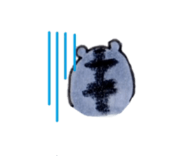 Heartwarming Djungarian hamster sticker #8764170