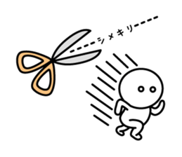 On the brink of a cliff!! sticker #8764625