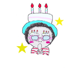 Daily life of Afuro sticker #8764670