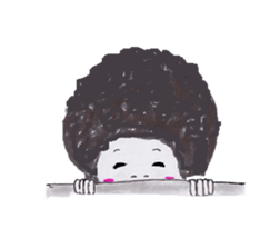 Daily life of Afuro sticker #8764680