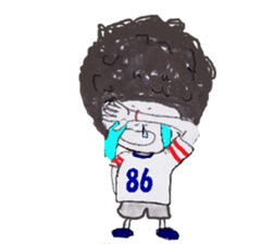 Daily life of Afuro sticker #8764682