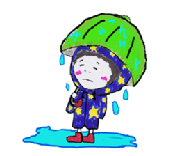 Daily life of Afuro sticker #8764684