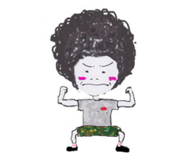 Daily life of Afuro sticker #8764688