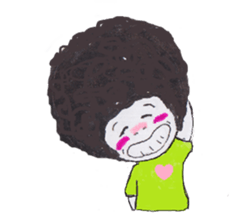 Daily life of Afuro sticker #8764690