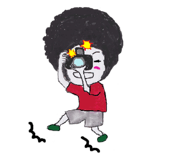 Daily life of Afuro sticker #8764691