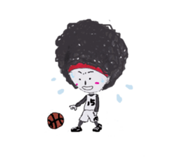 Daily life of Afuro sticker #8764696