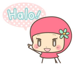 Indonesian MOMO and Bunny sticker #8764738