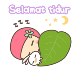 Indonesian MOMO and Bunny sticker #8764742