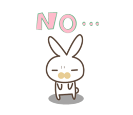 Indonesian MOMO and Bunny sticker #8764754