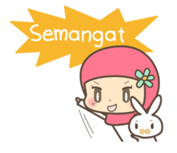 Indonesian MOMO and Bunny sticker #8764757