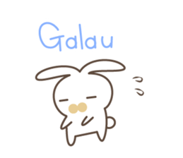 Indonesian MOMO and Bunny sticker #8764764