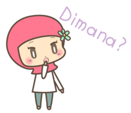 Indonesian MOMO and Bunny sticker #8764767