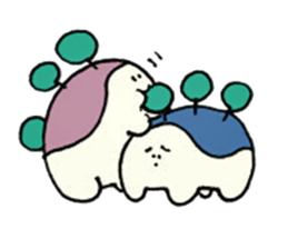 Mysterious poniponi sticker #8764842