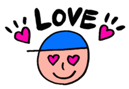 Bo-chan in the blue hat sticker #8765183