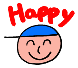 Bo-chan in the blue hat sticker #8765216