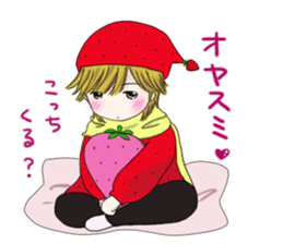 Fairy 5 winter of strawberry country sticker #8765218