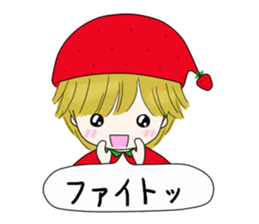 Fairy 5 winter of strawberry country sticker #8765243