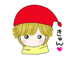 Fairy 5 winter of strawberry country sticker #8765245