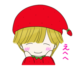 Fairy 5 winter of strawberry country sticker #8765247