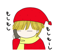 Fairy 5 winter of strawberry country sticker #8765248