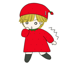 Fairy 5 winter of strawberry country sticker #8765253