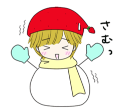 Fairy 5 winter of strawberry country sticker #8765255