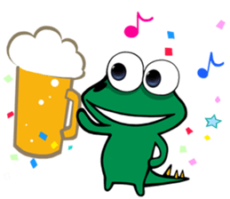 Awesome Cool Frogzilla 3 ~~ sticker #8765303