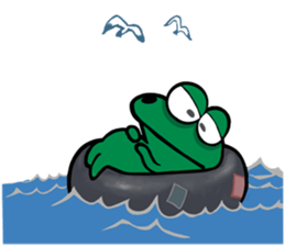 Awesome Cool Frogzilla 3 ~~ sticker #8765316