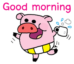 My name Pig sticker #8765435