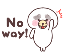 Eyebrows seals. sticker #8765382