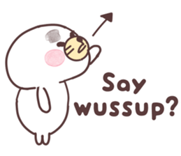 Eyebrows seals. sticker #8765385