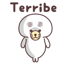 Eyebrows seals. sticker #8765395