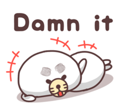 Eyebrows seals. sticker #8765401