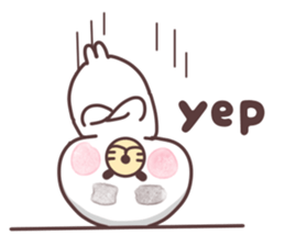 Eyebrows seals. sticker #8765402