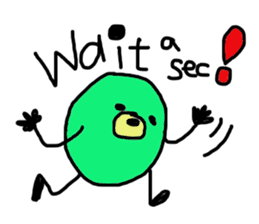 mint and colors English ver. sticker #8766342