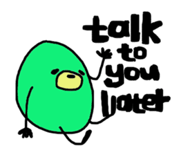 mint and colors English ver. sticker #8766348